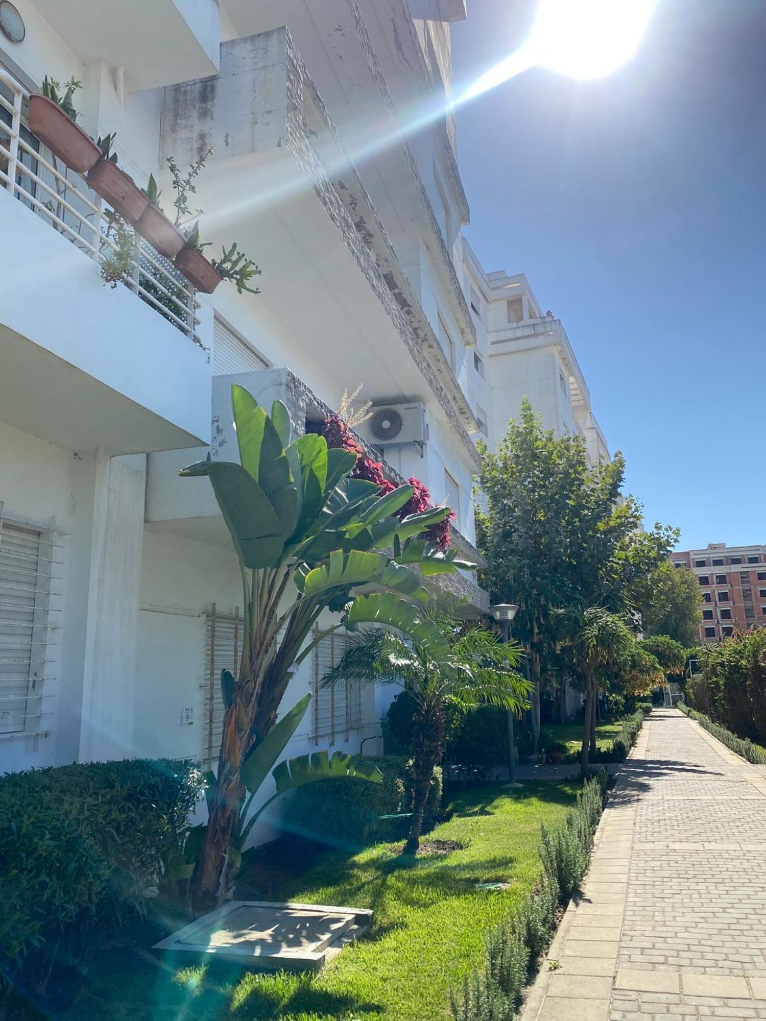 Moderne Appartement Met Tuin Tanger Exteriör bild